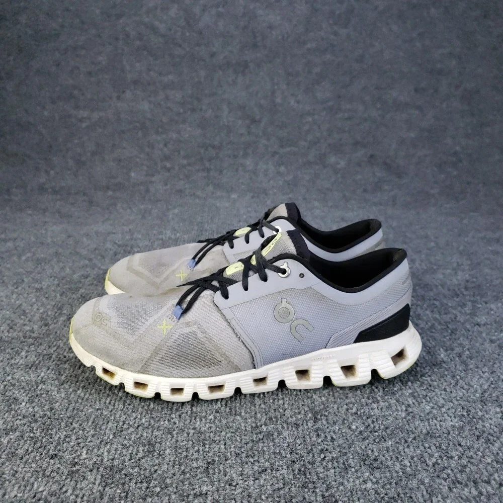 On‎ Cloud X 3 Shoes Womens Size 9 Gray Running Sneakers Lightweight Casual